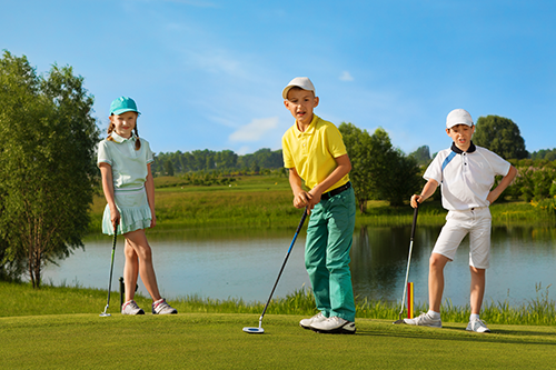 Golfschläger und Golf-Ausstattung für Anfänger und Kinder im Golf-Sport!