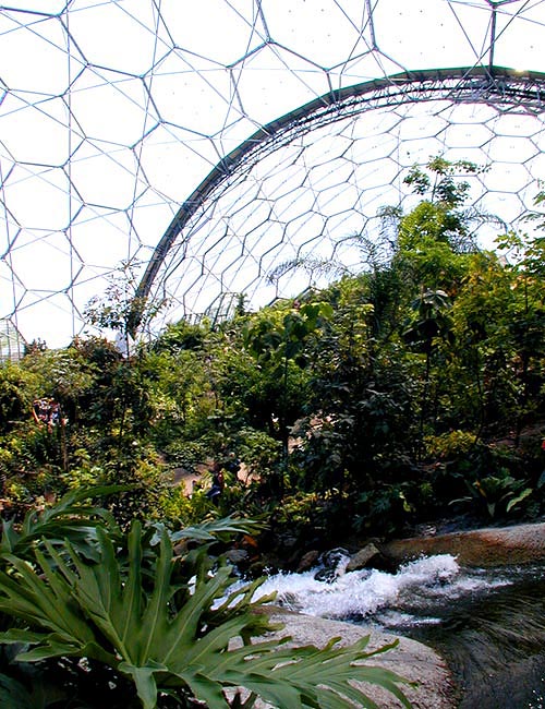 Das Eden Project - Grossbritannien und Irland mit dem Mietwagen erkunden