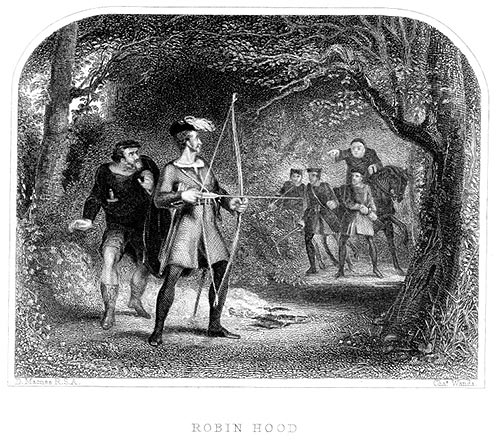 Die Legende von Robin Hood ist im Sherwood Forest allgegenwärtig.