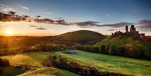 Pure Inspiration für Ihren Südengland-Urlaub: Corfe Castle in Dorset