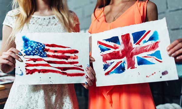 Amerikanisches und britisches Englisch haben viele Gemeinsamkeiten.