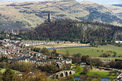 Stirling mag auf den ersten Blick nicht so aussehen, doch die Stadt war historisch von großer Bedeutung.
