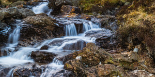 Die vielseitige Landschaft von Arrochar in Schottland