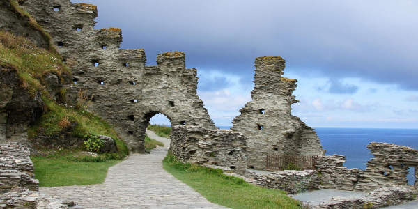 Artus' Geburtsort: Tintagel Castle