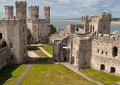 Das imposante Caernarfon Castle